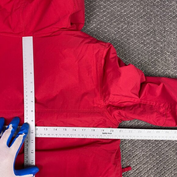 Napapijri Anorak Jacket Men's XS Red Hooded Pullover - Picture 10 of 15